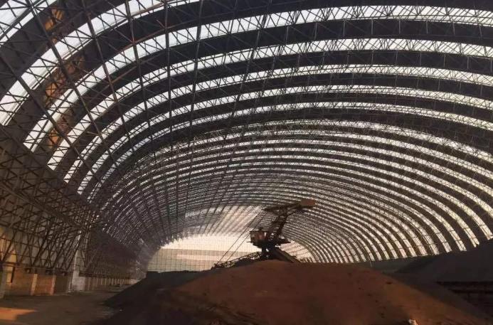 义乌概述原料场封闭技术的特点和类型